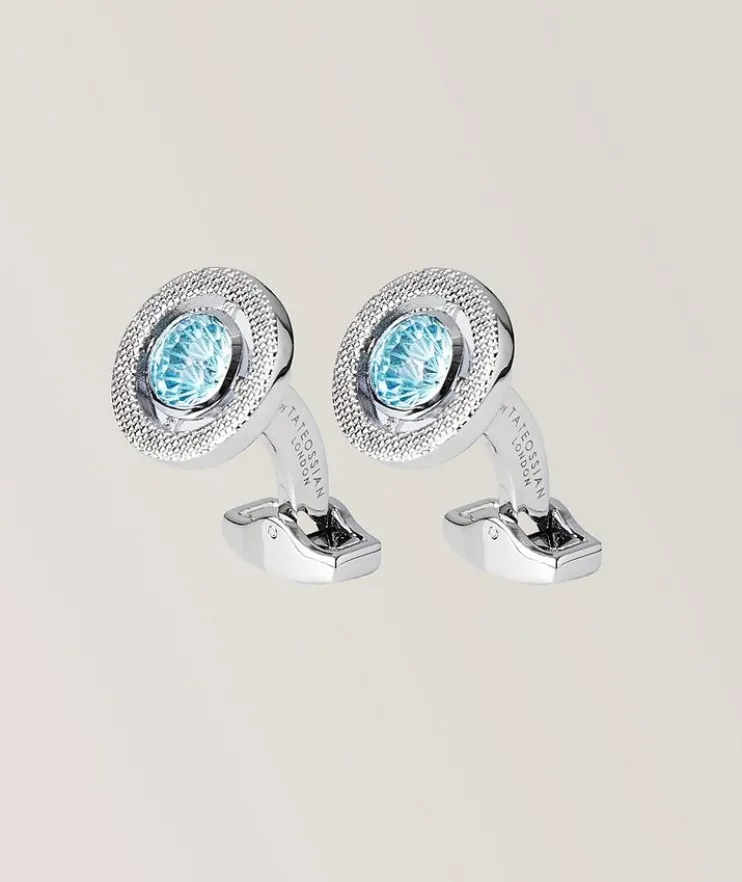 Halo Round Cufflinks