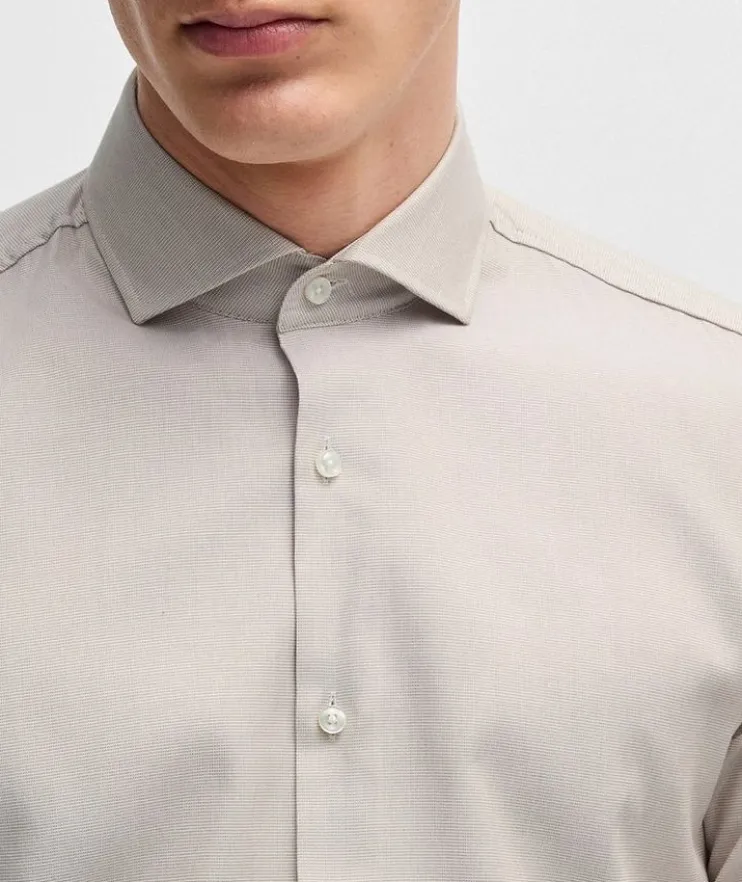 Hank Cotton-Blend Dress Shirt