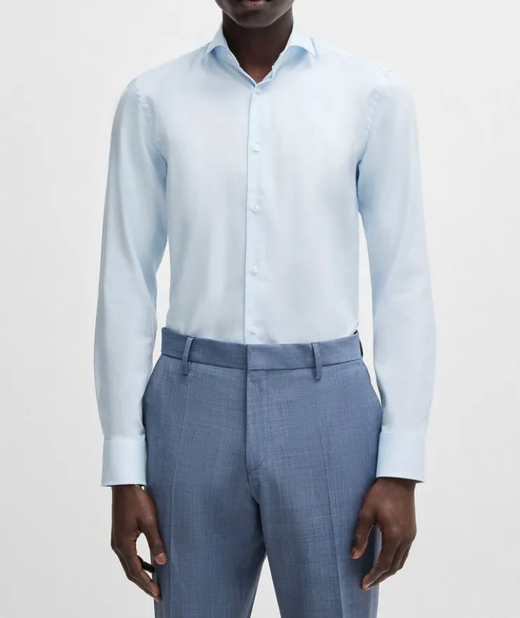Hank Cotton-Blend Dress Shirt