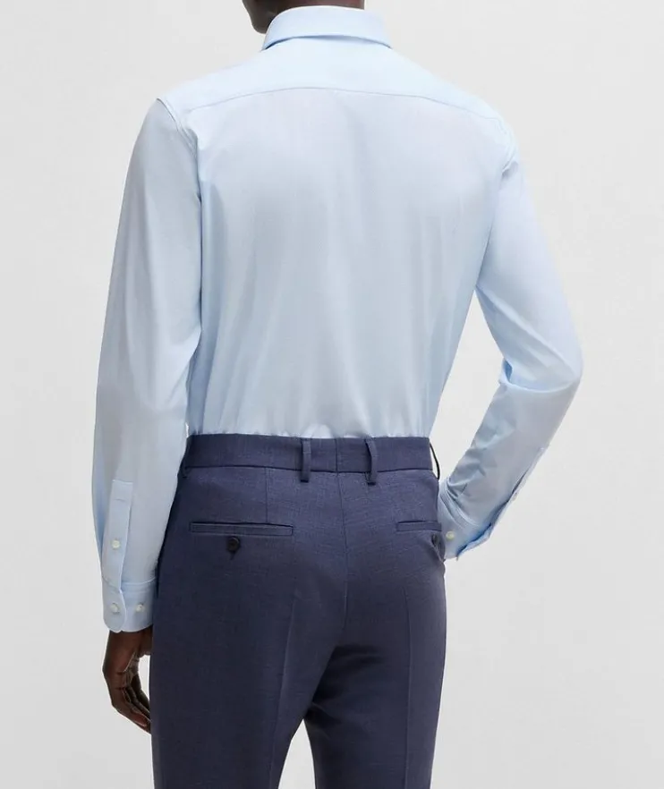 Hank Micro-Structured Jersey Shirt