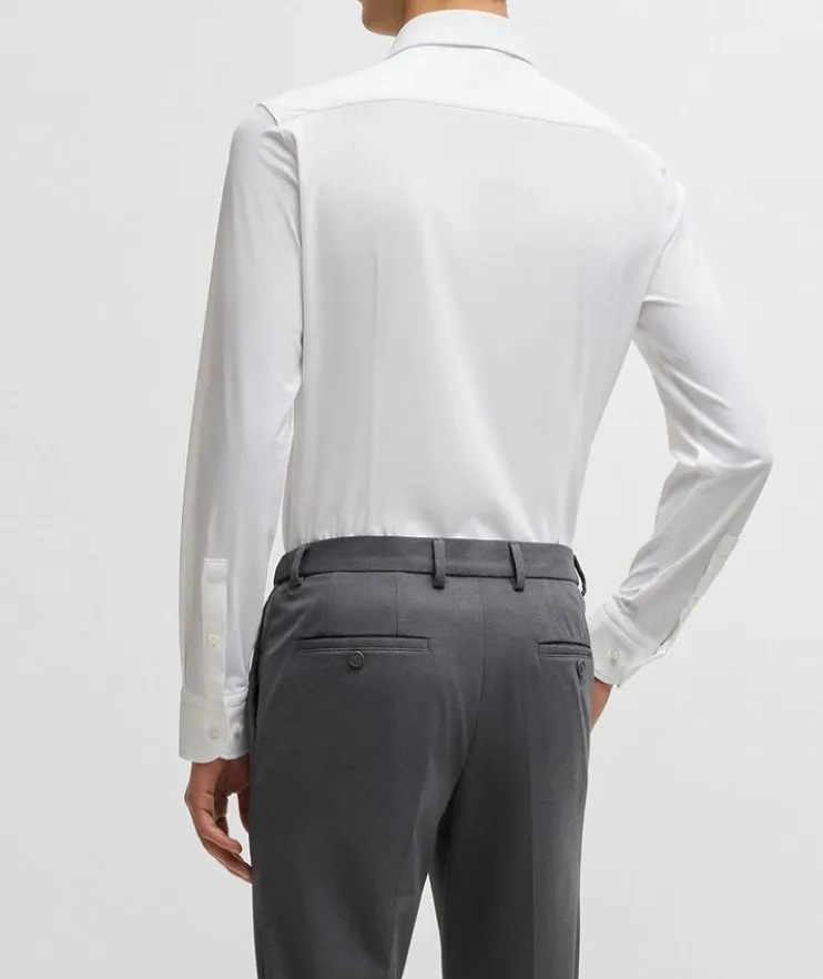 Hank Micro-Structured Jersey Shirt