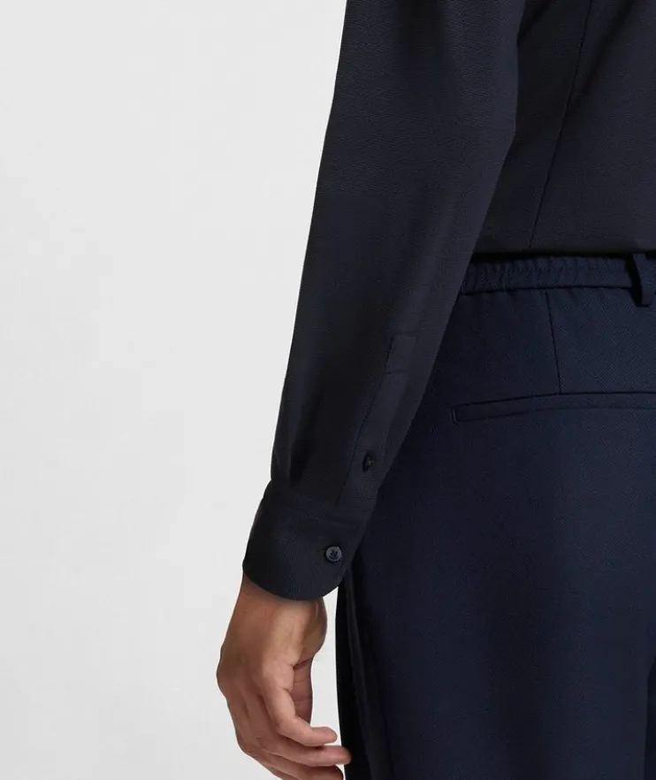 Hank Stretch-Jersey Dress Shirt