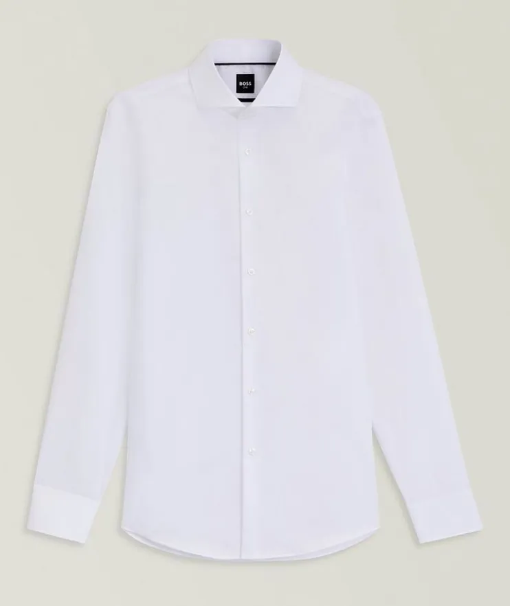 Hank Wrinkle-Resistant Twill Dress Shirt