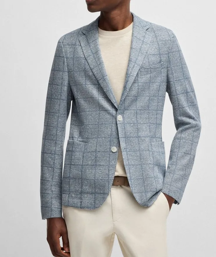 Hanry Slim-Fit Checked Sport Jacket