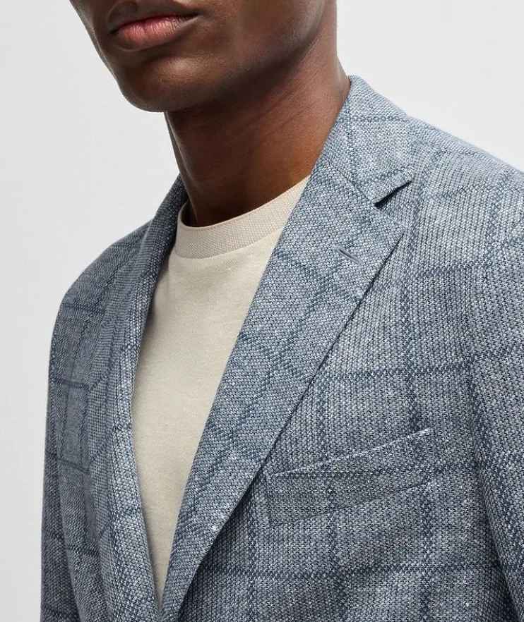 Hanry Slim-Fit Checked Sport Jacket