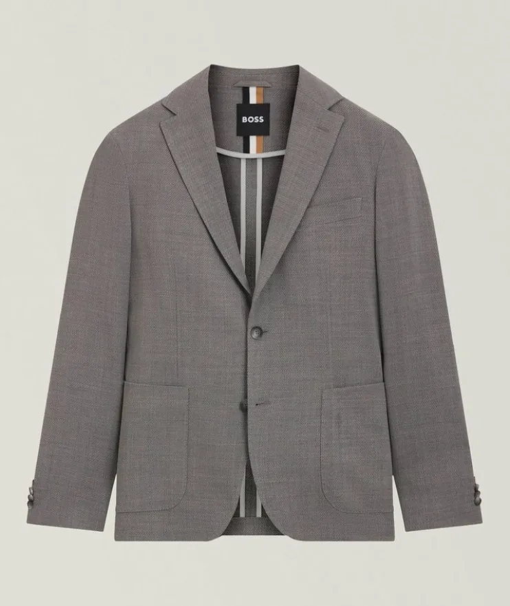 Hanry Slim-Fit Wool-Blend Sport Jacket
