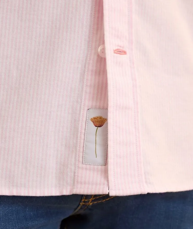 Harrison Striped Cotton Oxford Shirt