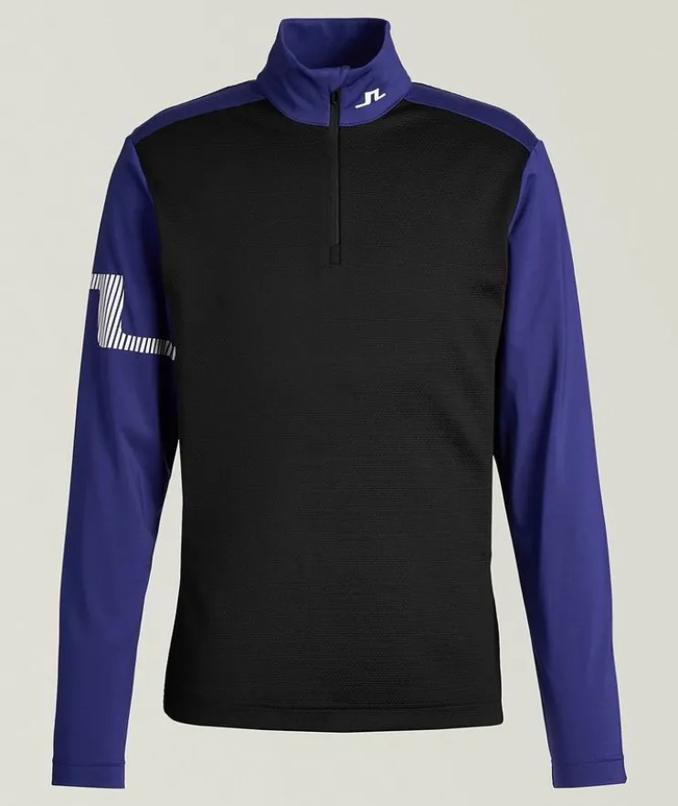 Heath Strike Quarter-Zip Sweater