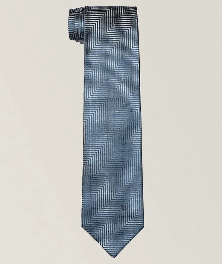 Herringbone Silk Tie