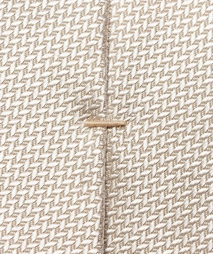 Herringbone Woven Silk Tie
