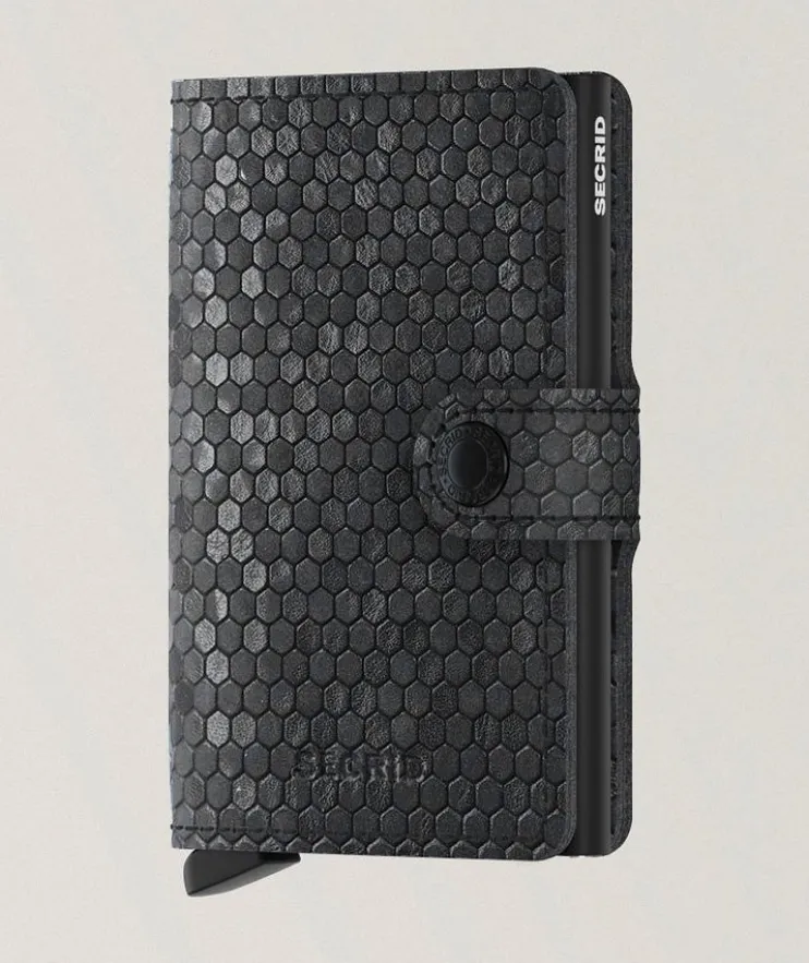 Hexagon Leather Miniwallet