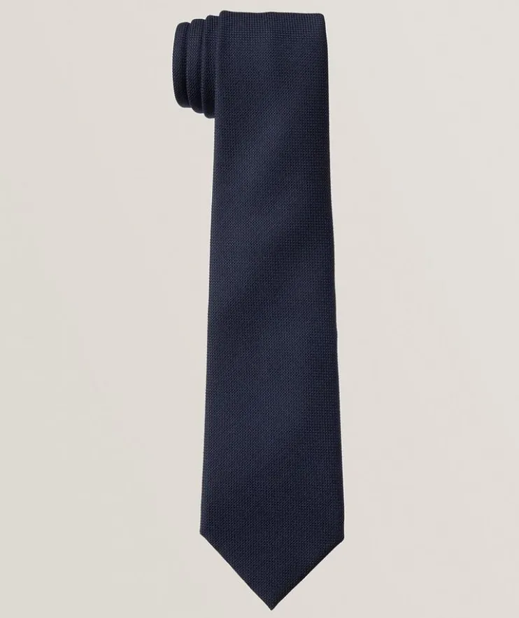 Hopsack Wool Tie