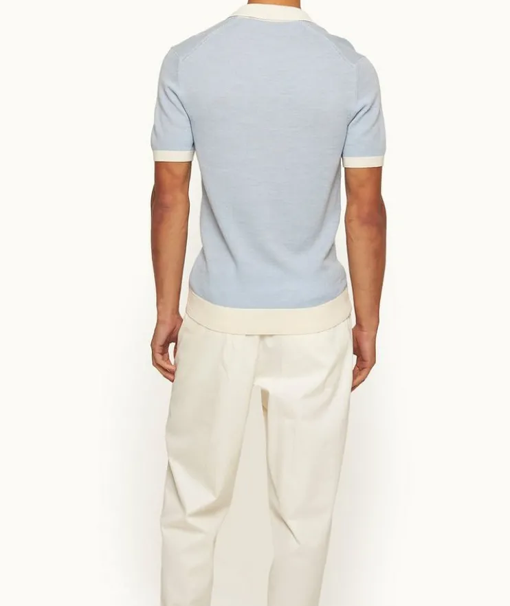 Horton Contrast Knit Polo