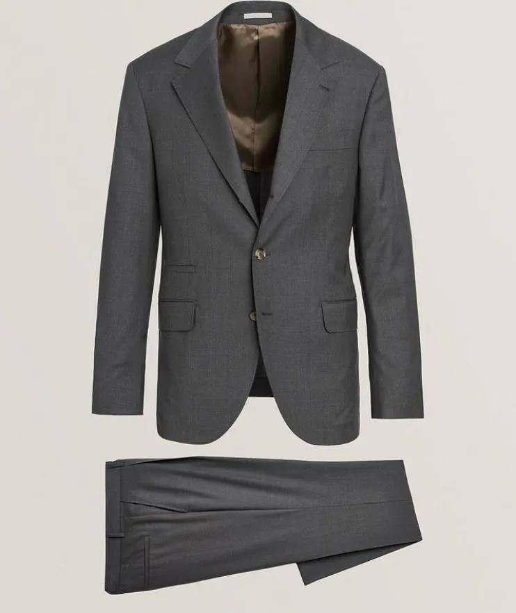 Houndstooth Virgin Wool Suit