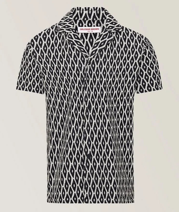 Howell Terrazzo Geometric-Diamond Terry Shirt
