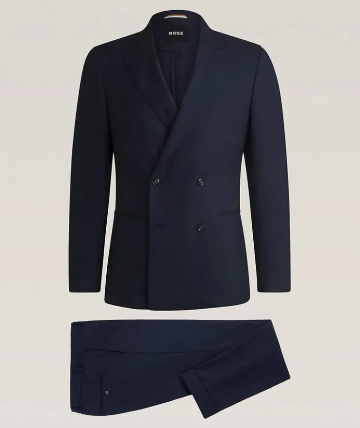 Huge Double-Breasted Wool Suit