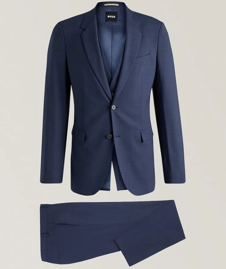 Hutson Check Wool-Blend Suit