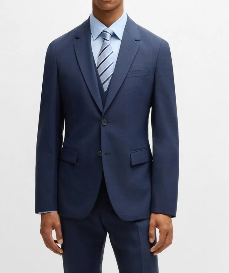 Hutson Check Wool-Blend Suit