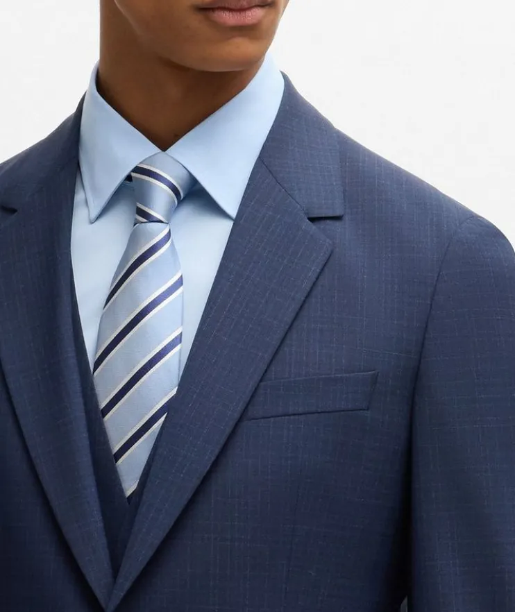 Hutson Check Wool-Blend Suit