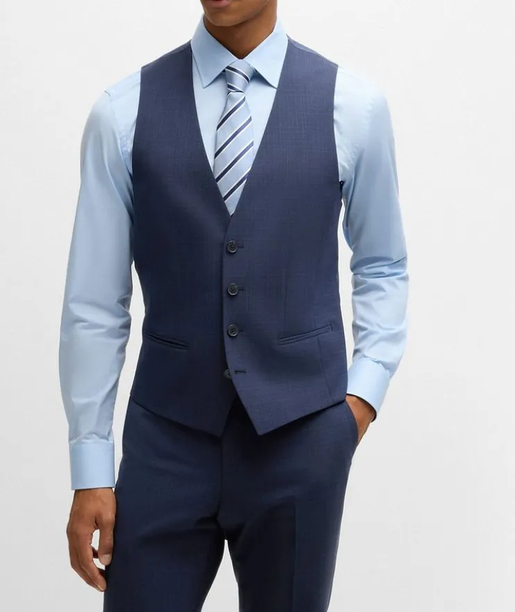 Hutson Check Wool-Blend Suit