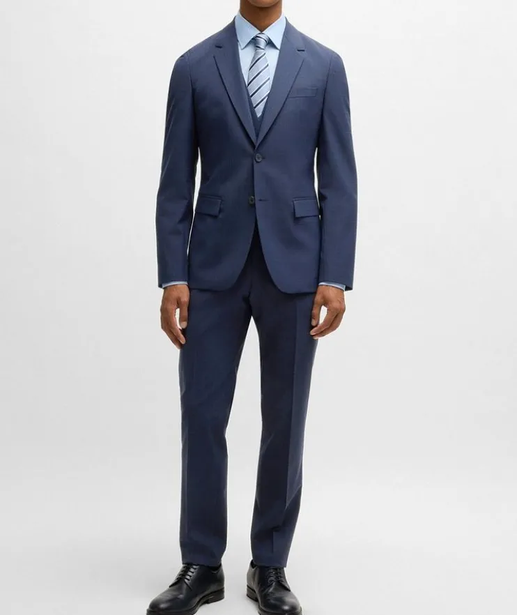 Hutson Check Wool-Blend Suit