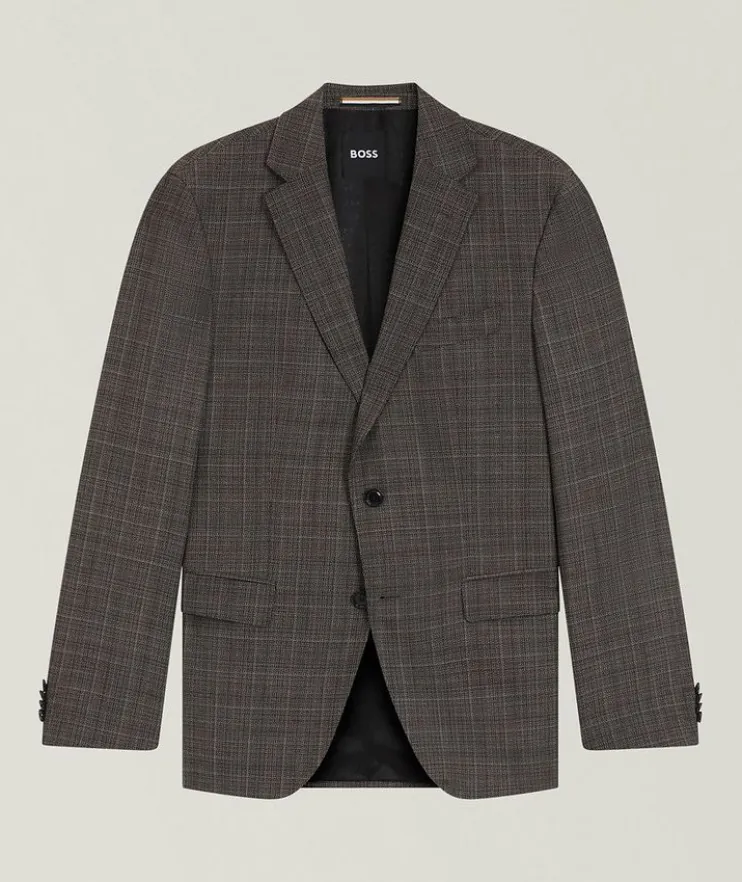 Hutson Slim-Fit Checked Sport Jacket