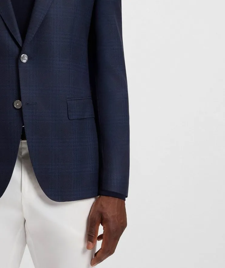Hutson Slim-Fit Check Sport Jacket