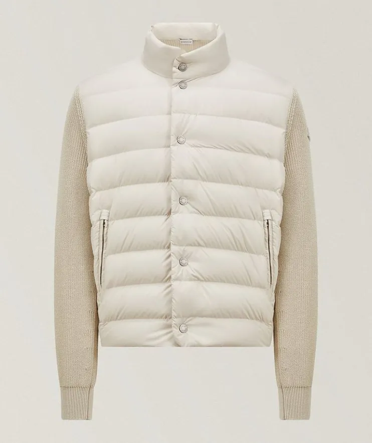 Hybrid Down Cardigan