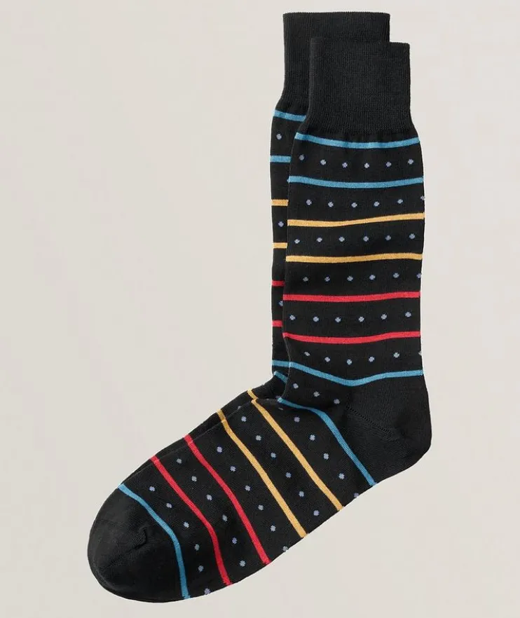 Iago Spot & Stripe Socks