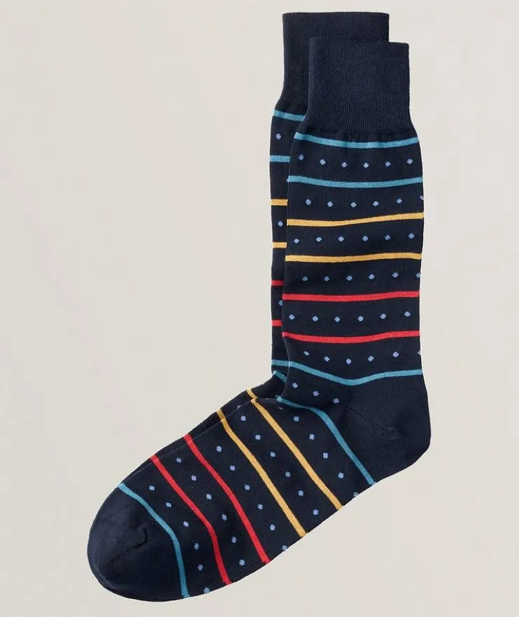 Iago Spot & Stripe Socks
