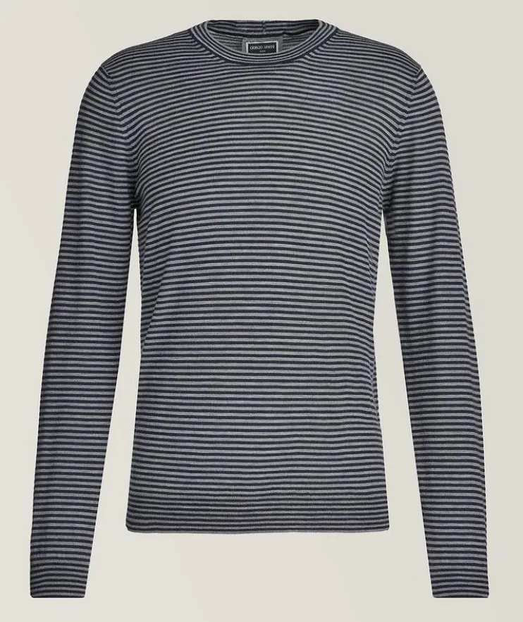Icon Striped Cashmere T-Shirt