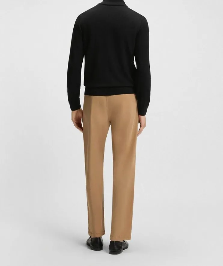 Illarione Zip-Up Wool Knit Cardigan