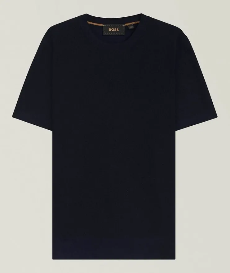Illaso Herringbone-Knit T-Shirt