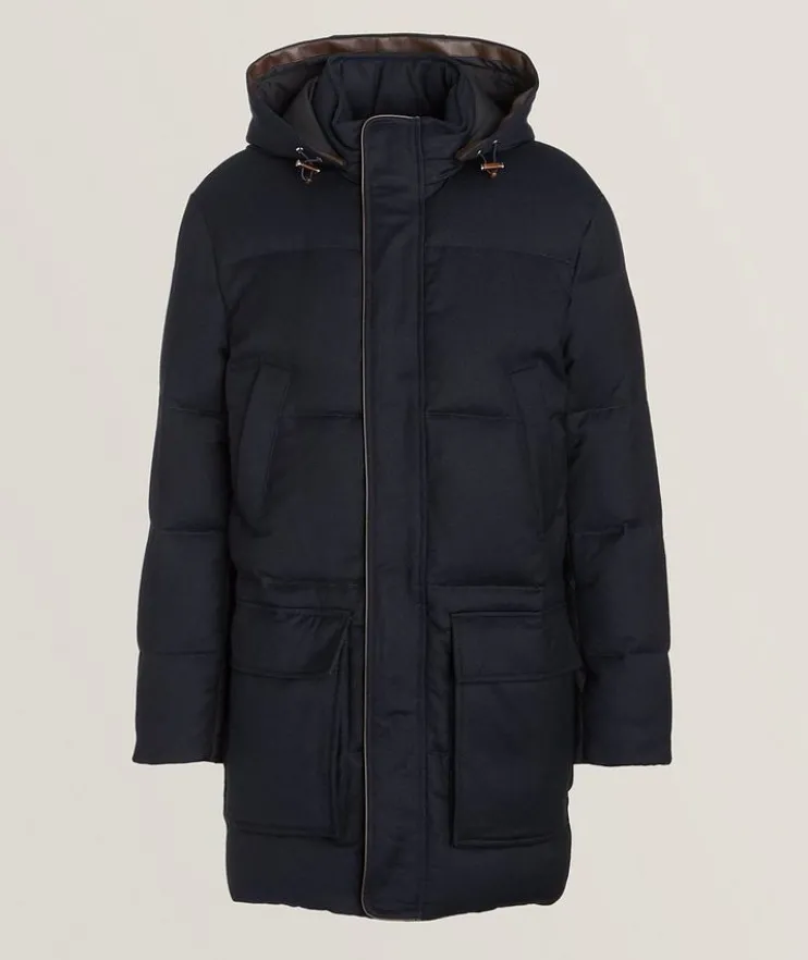Impeccabile Washable Wool Quilted Jacket