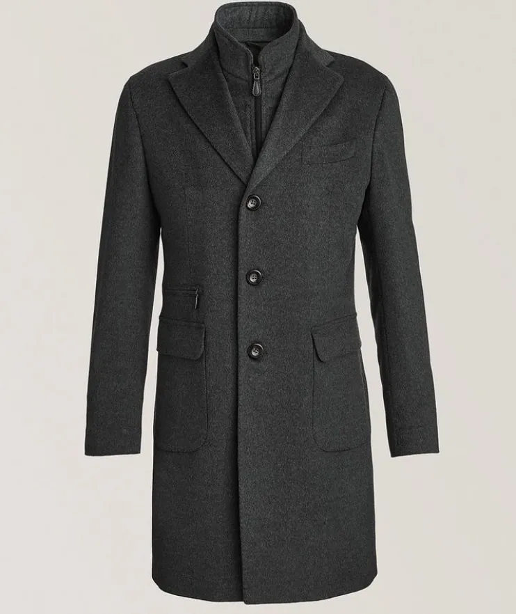 Insert Virgin Wool-Cashmere Coat