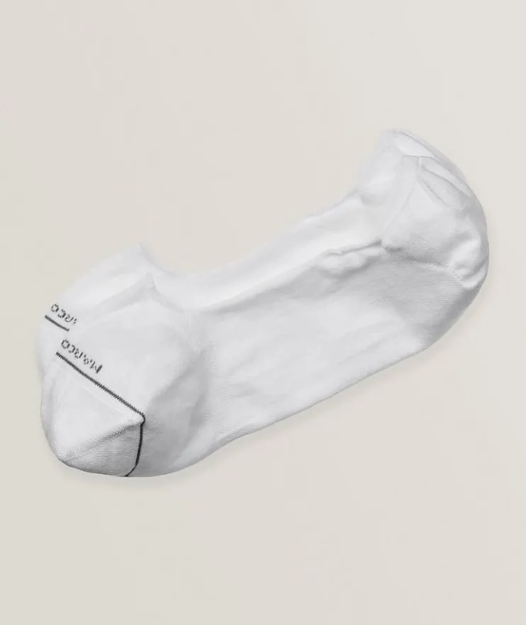 Invisible Touch Cotton-Blend Socks