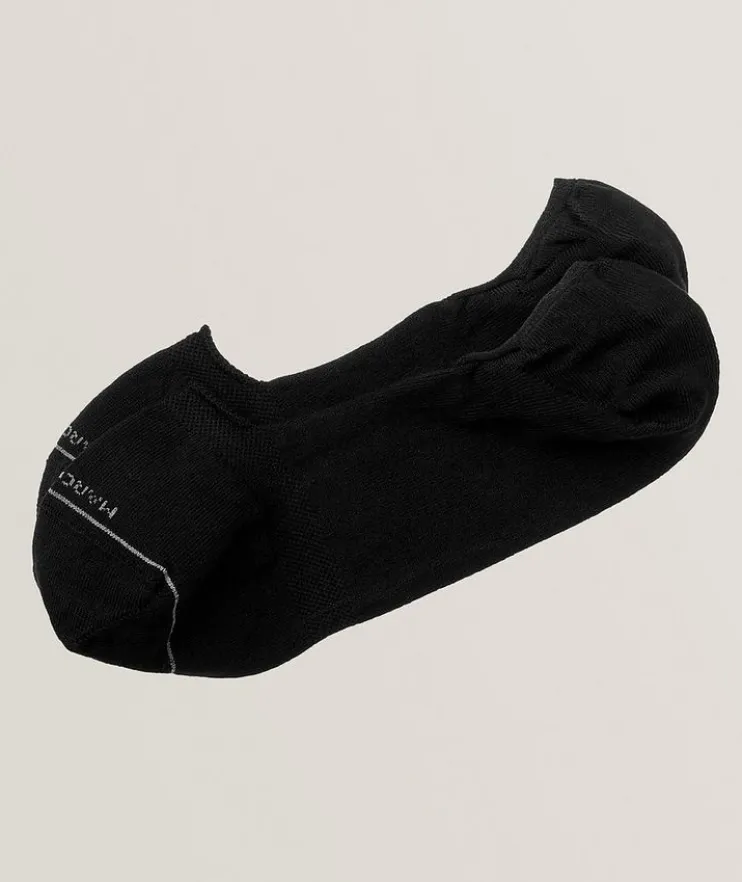 Invisible Touch Cotton-Blend Socks