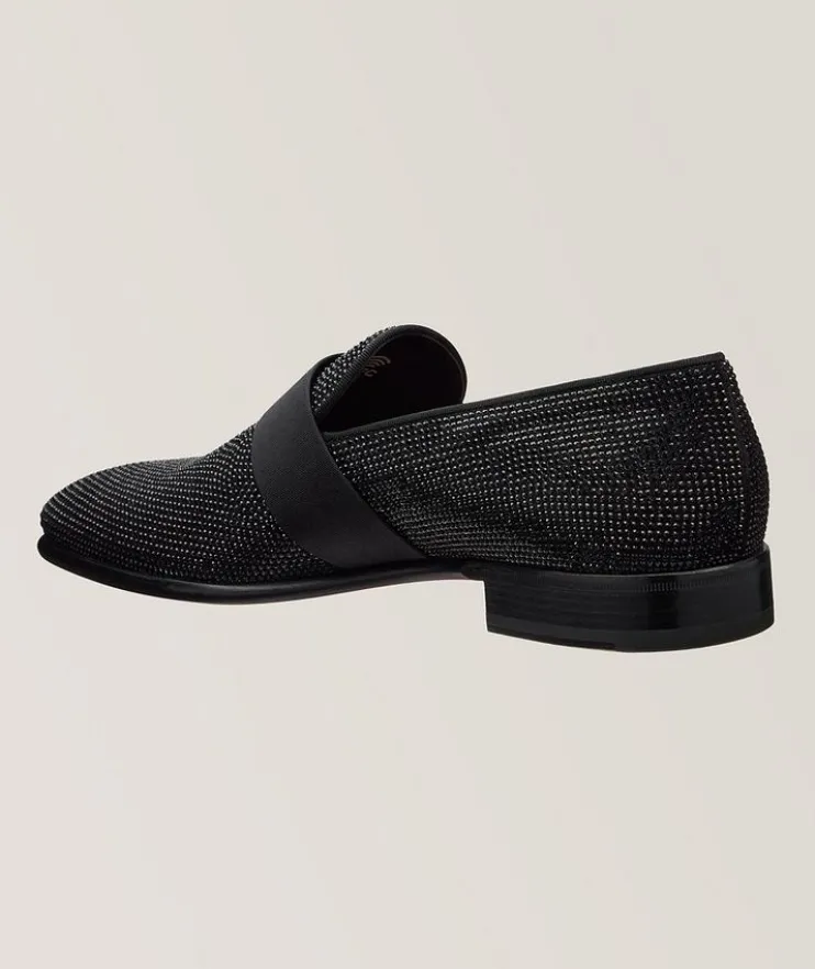 Isomer Swarovski Crystal-Embellished Loafers