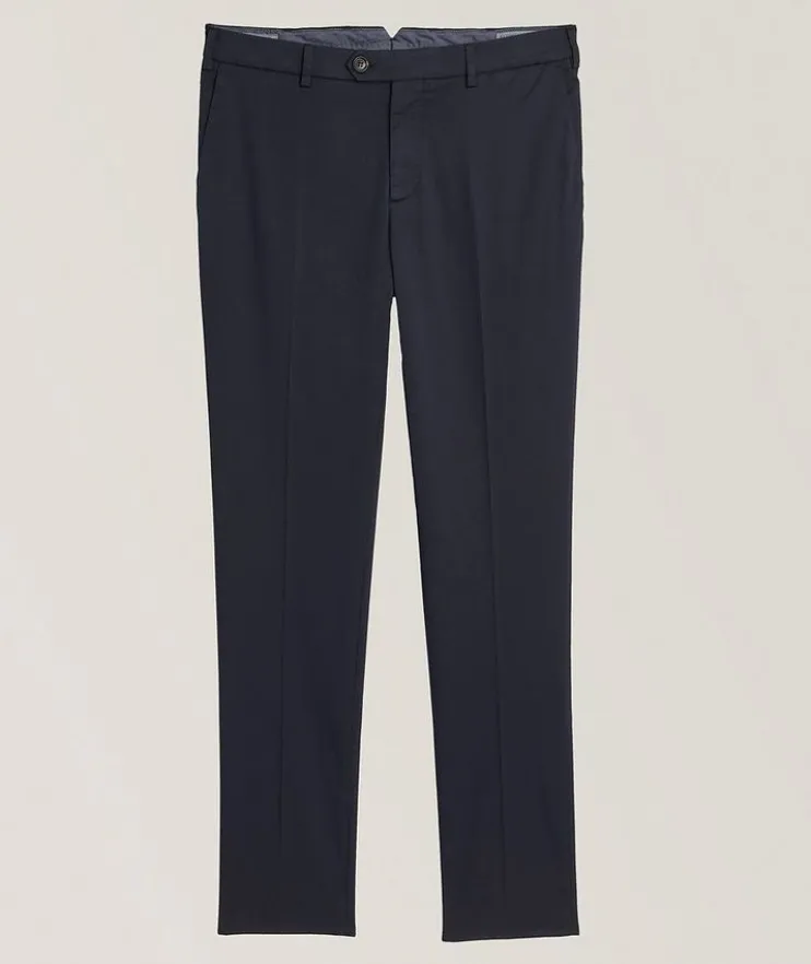 Italian-Fit Stretch-Cotton Chino Pants