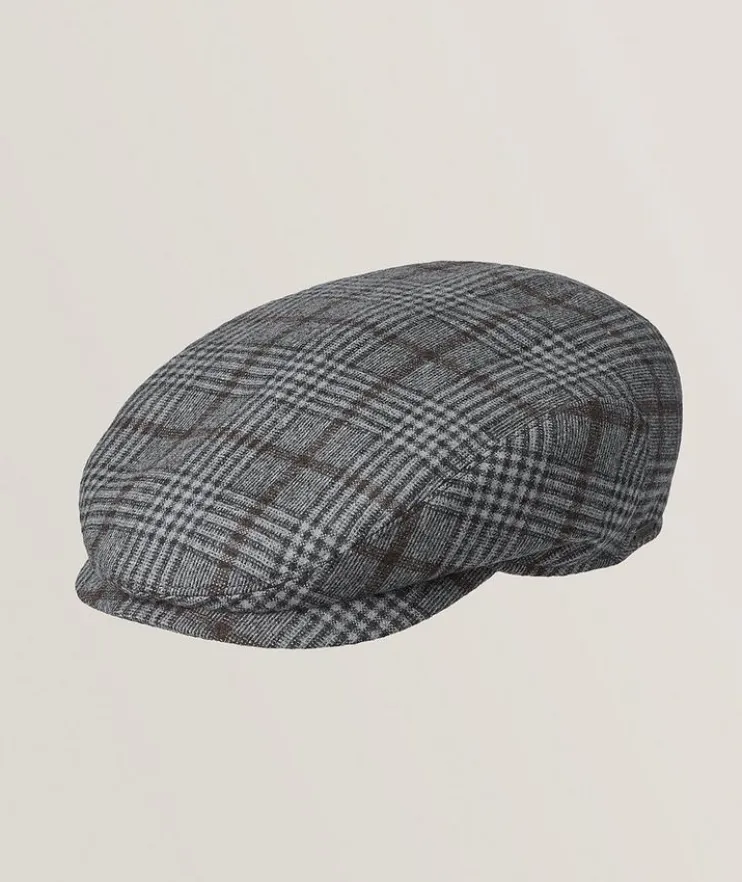 Ivy Check Wool Modern Cap