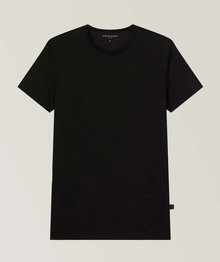 Jack Pima Stretch-Cotton Crewneck T-Shirt