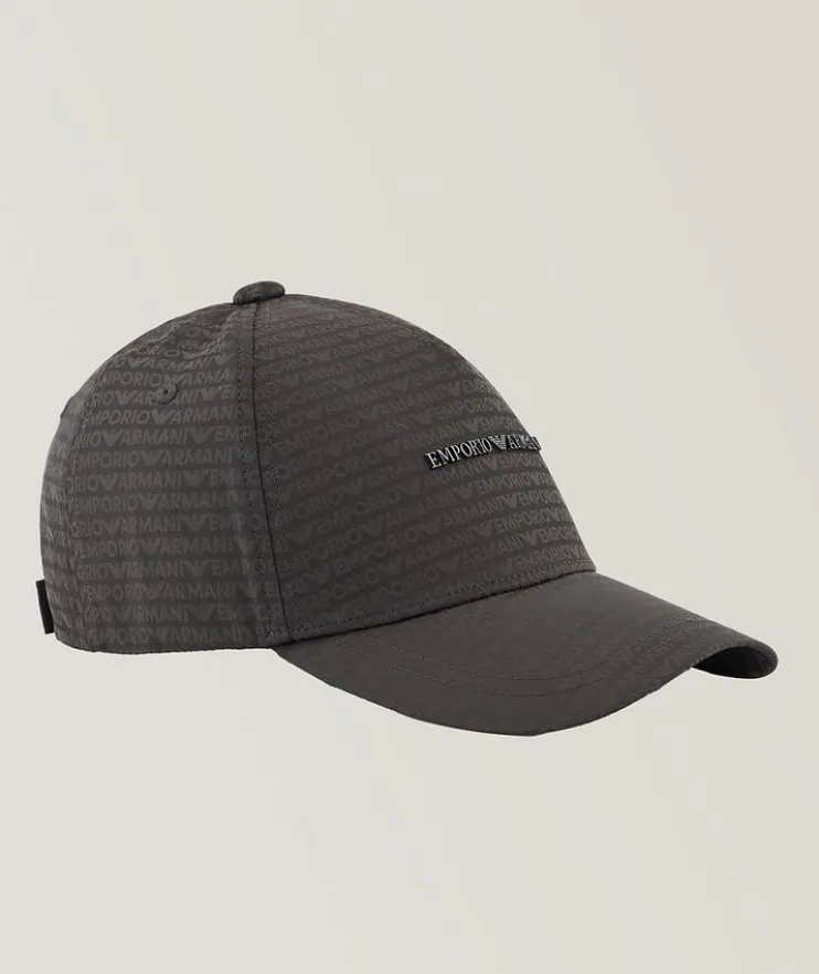 Jacquard All-Over Logo Baseball Cap