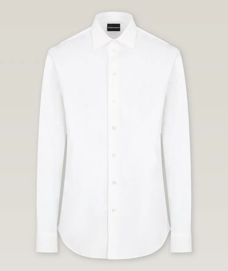 Jacquard Cotton Shirt