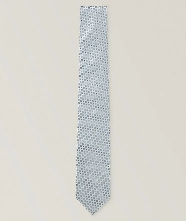 Jacquard Dot Silk Tie