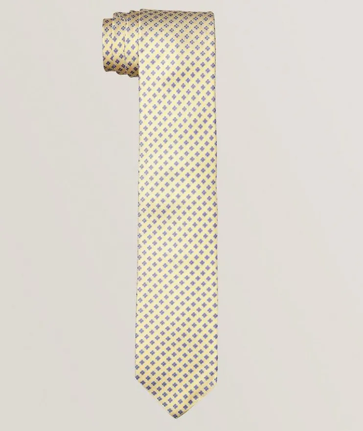 Jacquard Micro-Neat Silk Tie