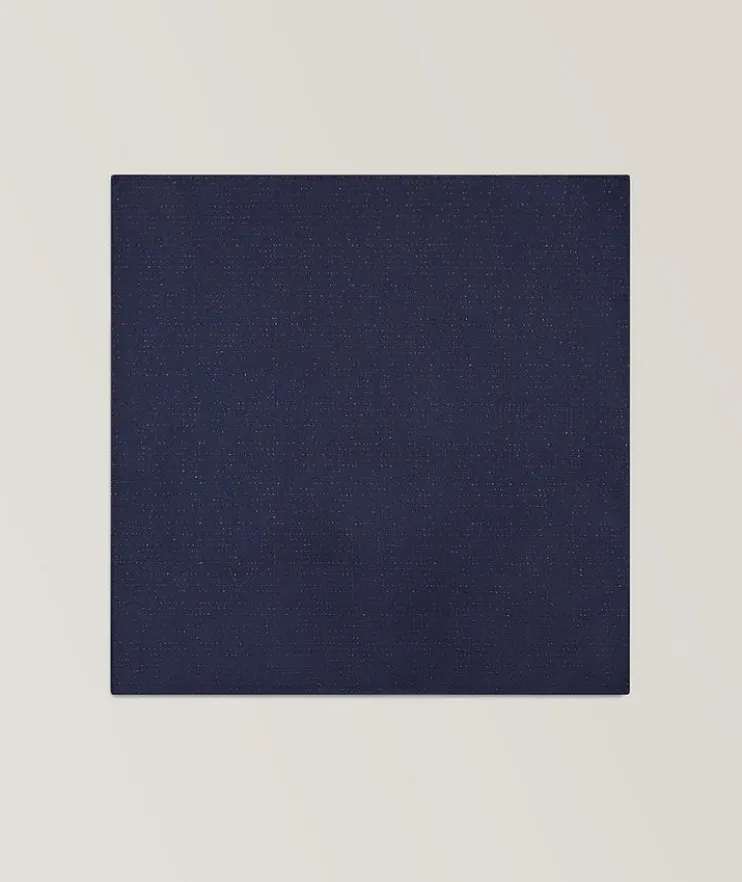 Jacquard Silk Pocket Square