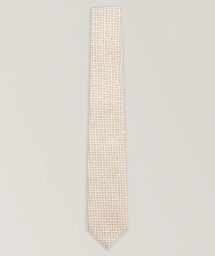 Jacquard Silk Tie