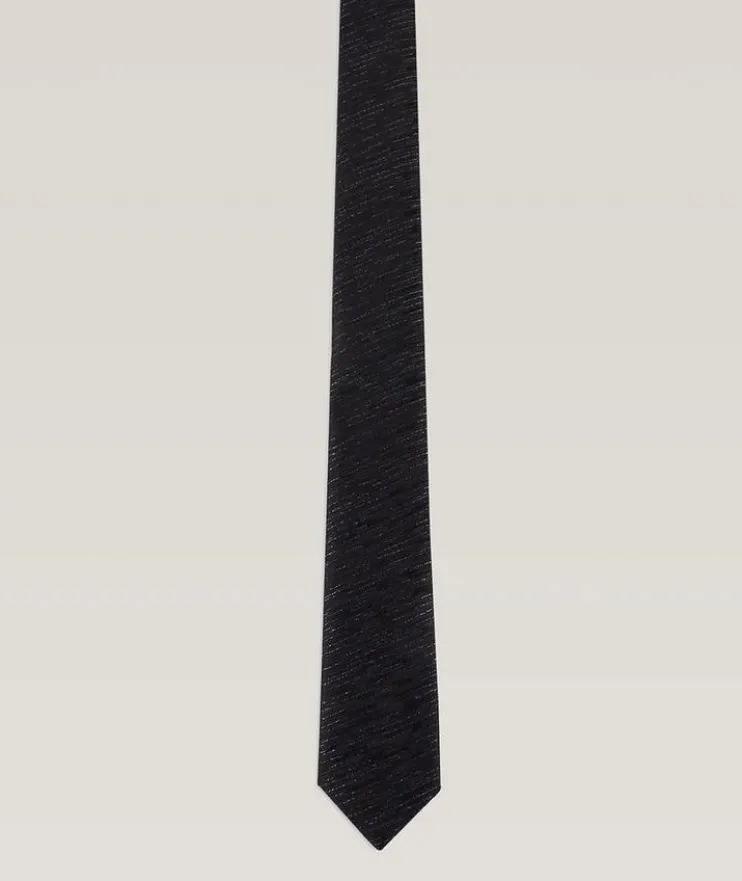 Jacquard Silk-Blend Tie
