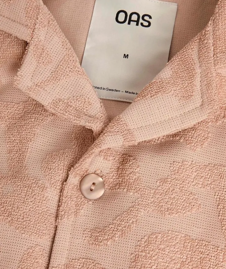 Jacquard Terry Camp Shirt