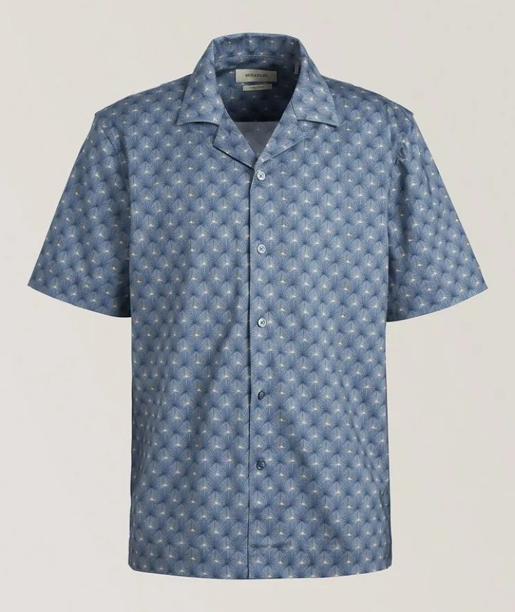 James Printed OoohCotton Camp Shirt